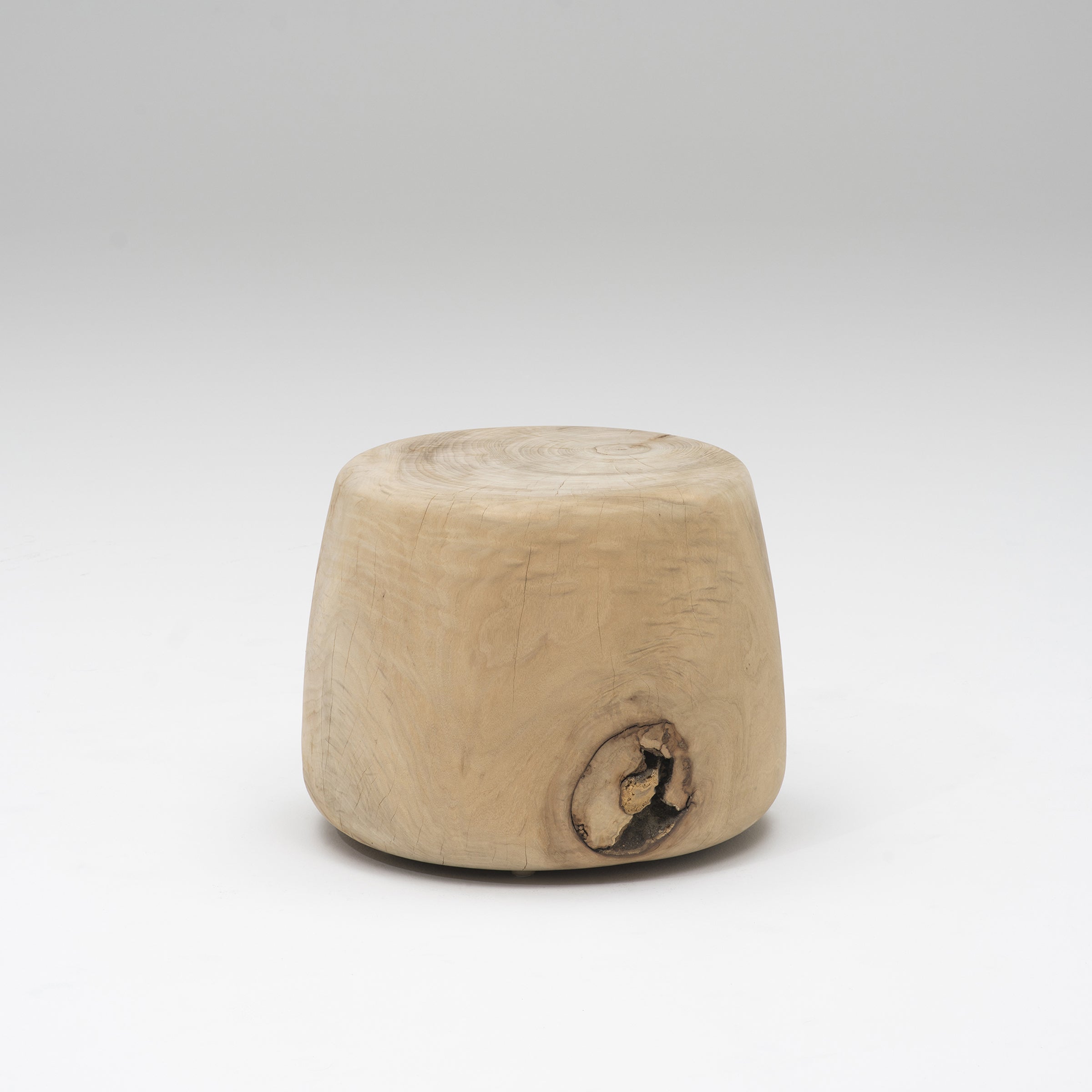 WOOD STOOL / A