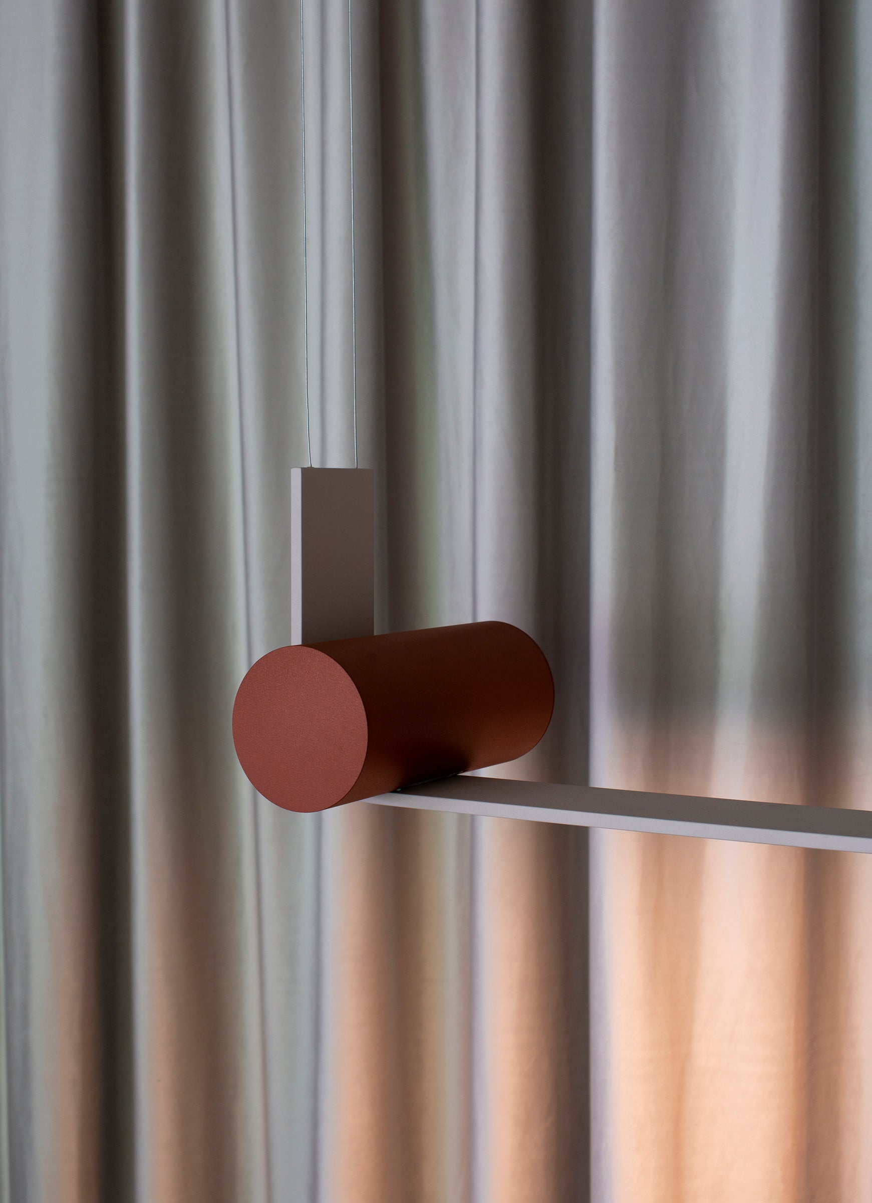 店頭展示アリ finish : Beige / cylinder : Terracotta