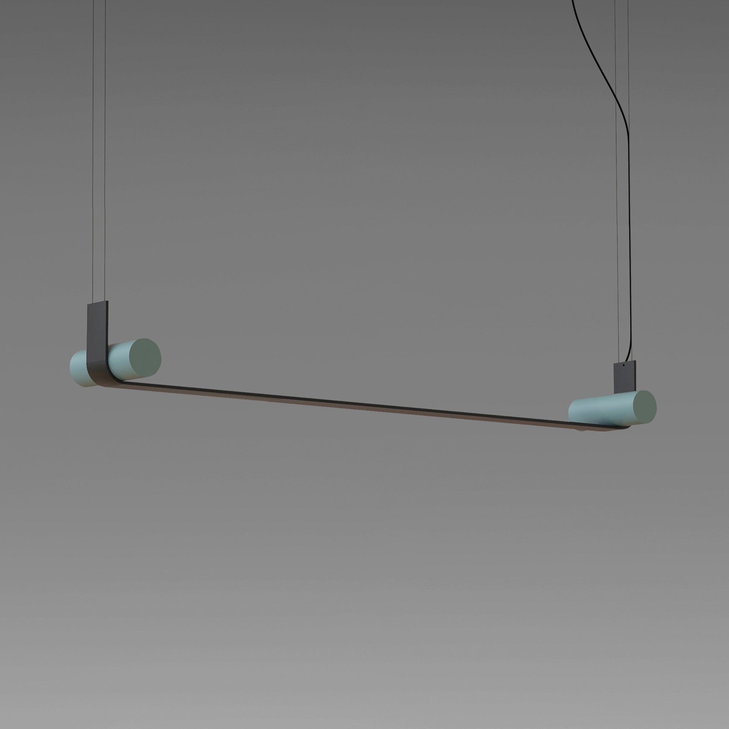 finish : Sand black / cylinder : Greenish grey