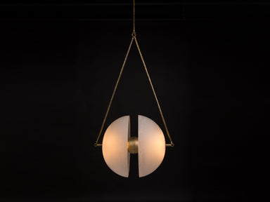 finish : aged brass / size : large