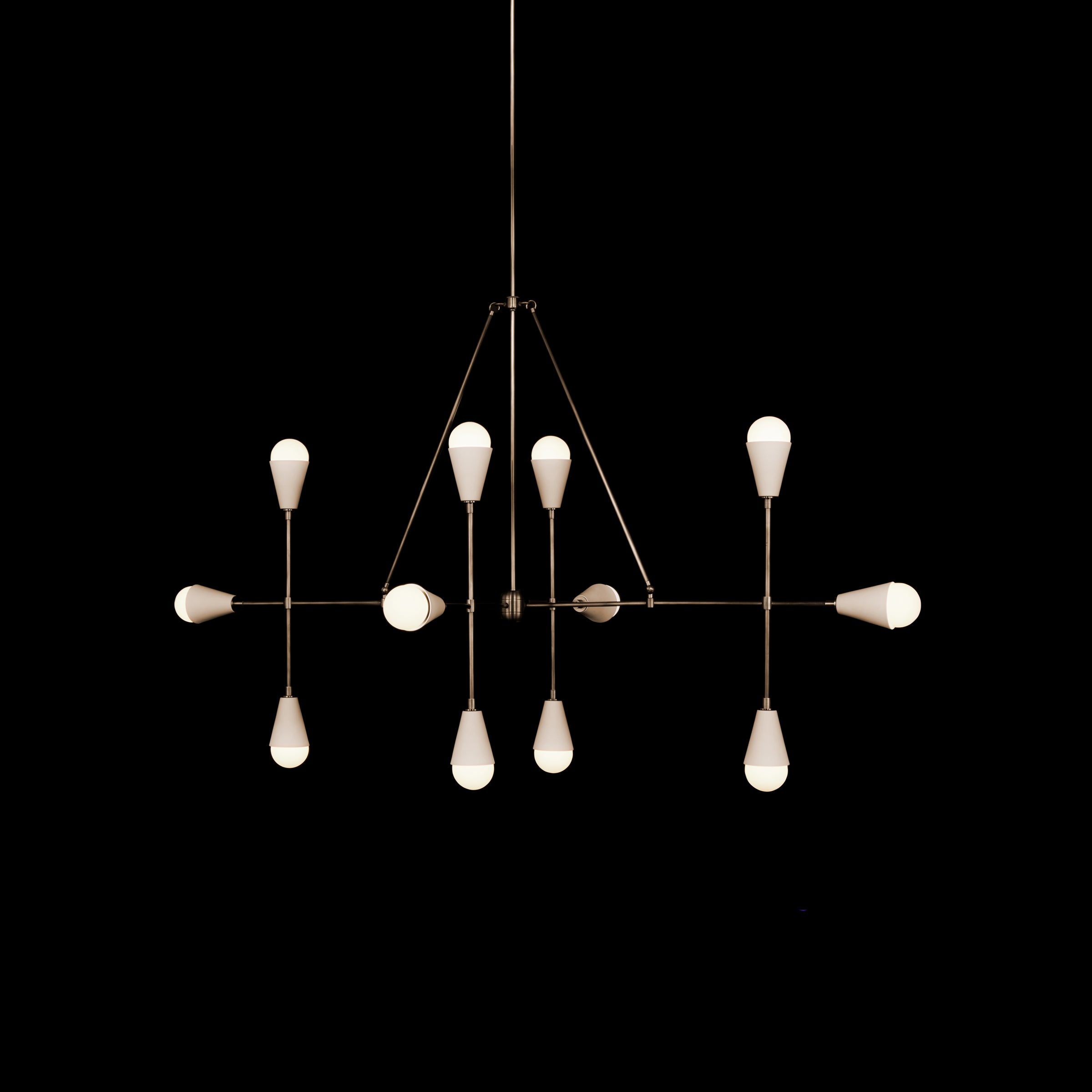 finish : aged brass / porcelain