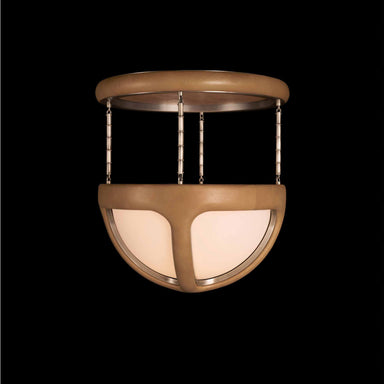 finish : tarnished silver / leather : cane leather