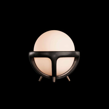 finish : oil-rubbed bronze / black leather