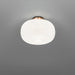 finish : sand black / ring:Copper / glass:Opal white glass
