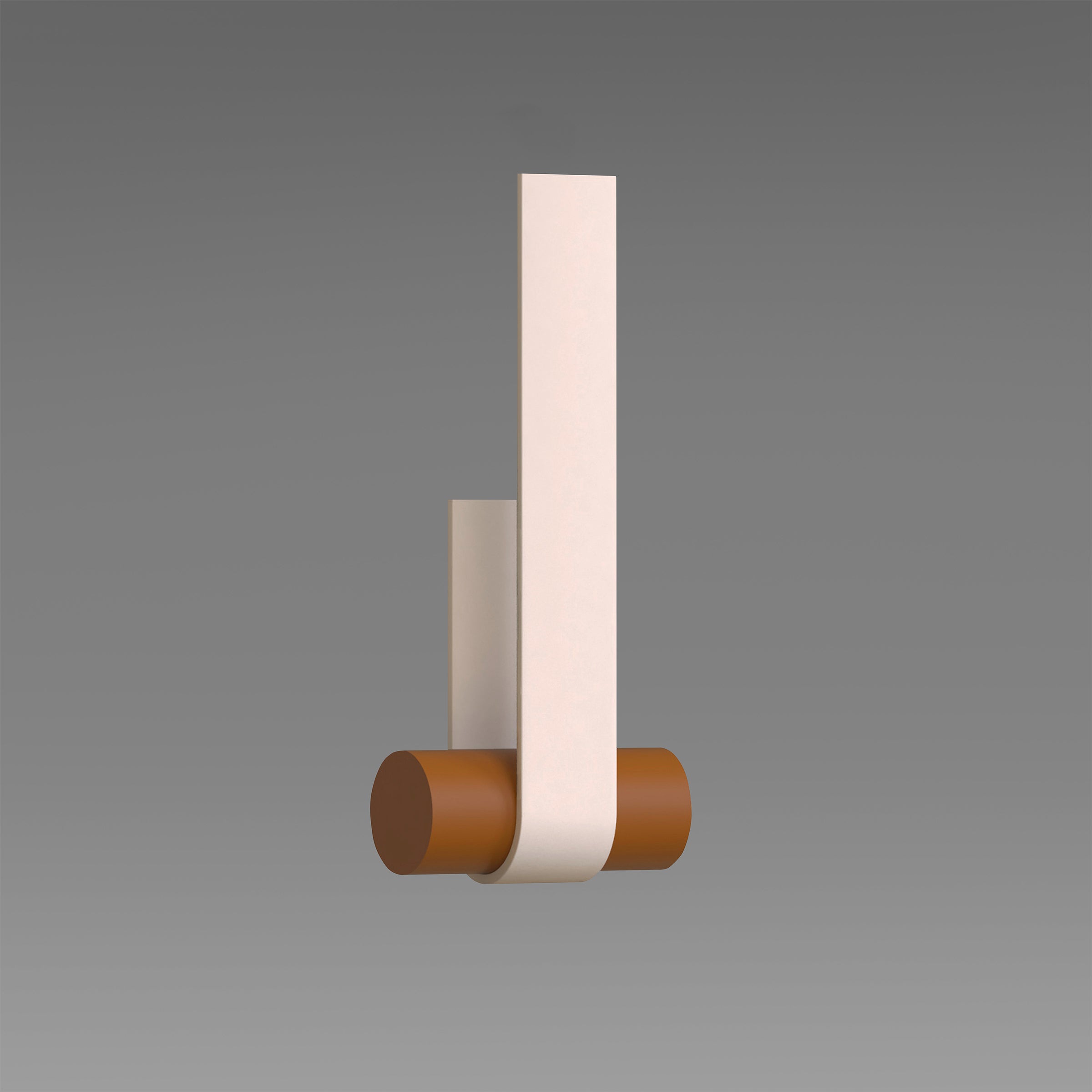 finish : Beige / cylinder : Terracotta