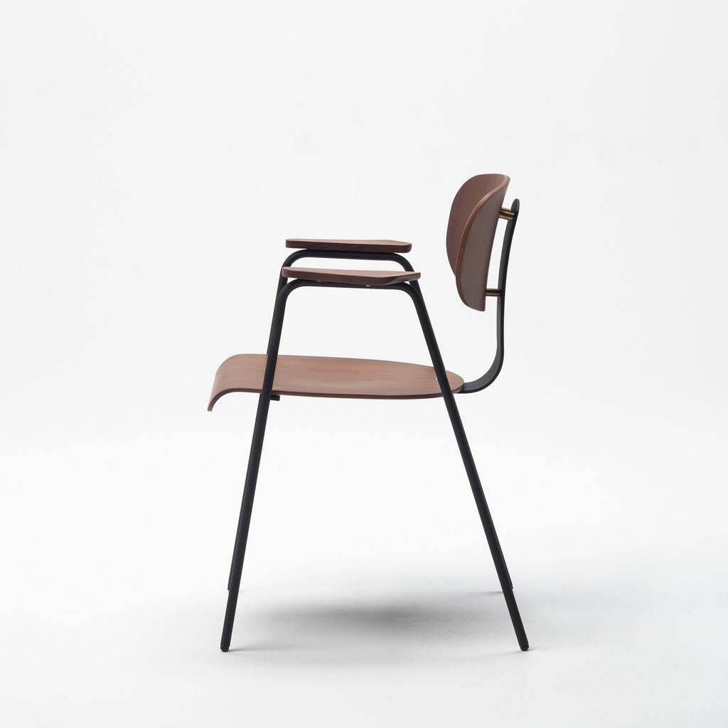 F2 Chair / Walnut — COMPLEX UNIVERSAL FURNITURE SUPPLY